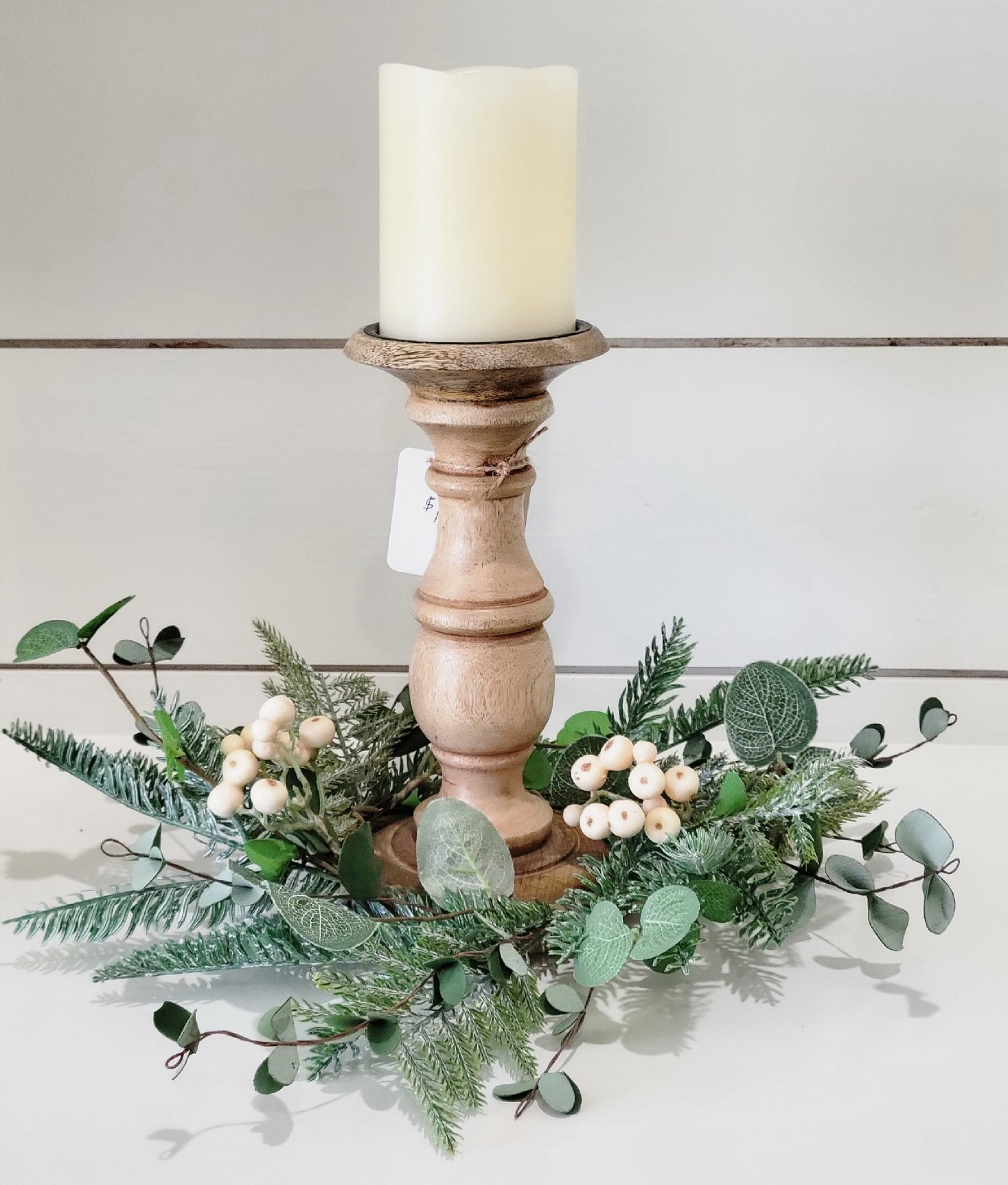 Winter Frost Candle Ring