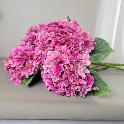 Real Touch Hydrangea- Pink