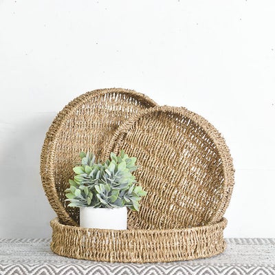 Seagrass Basket Tray