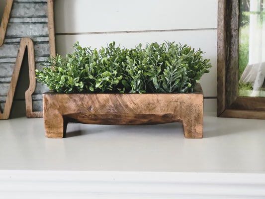 Clover Wood Tray