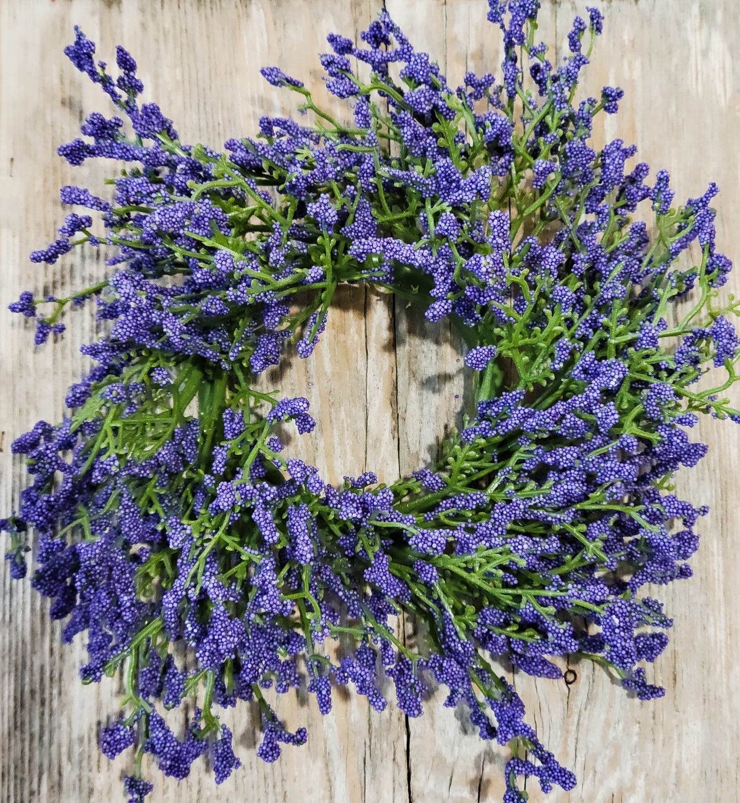 Purple Astilbe Candle Ring