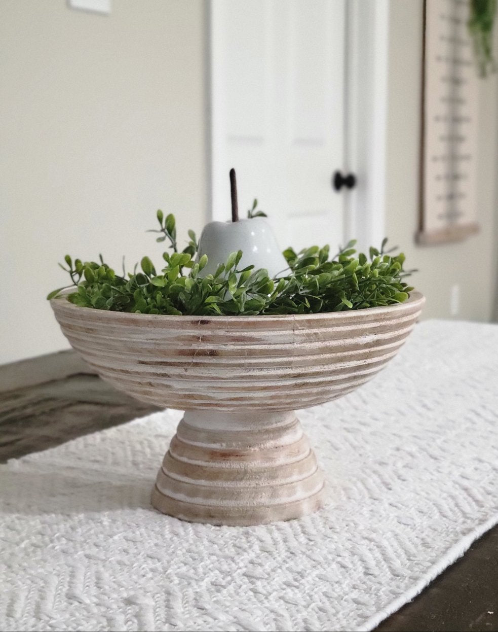 Harlow Carved Wood Bowl